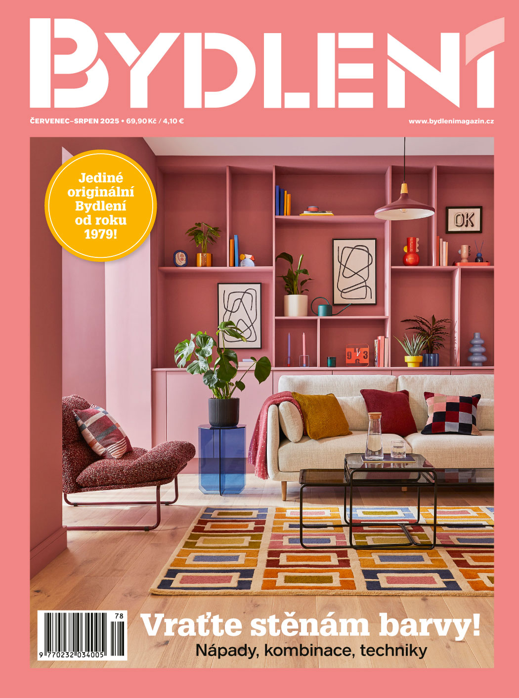 Soutěž v Bydlení č. 7-8/25 a webu www.bydlenimagazin.cz